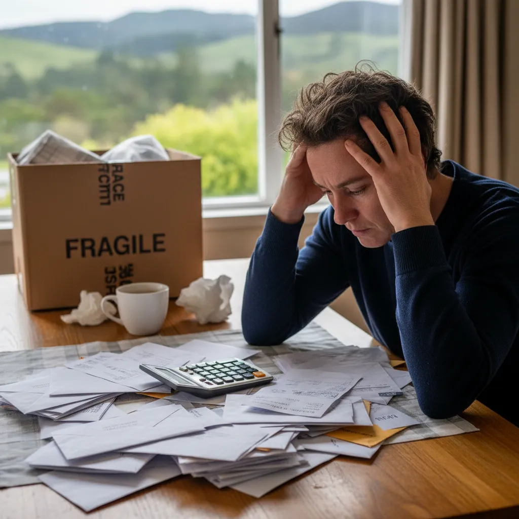 Financial stress after separation in New Zealand
