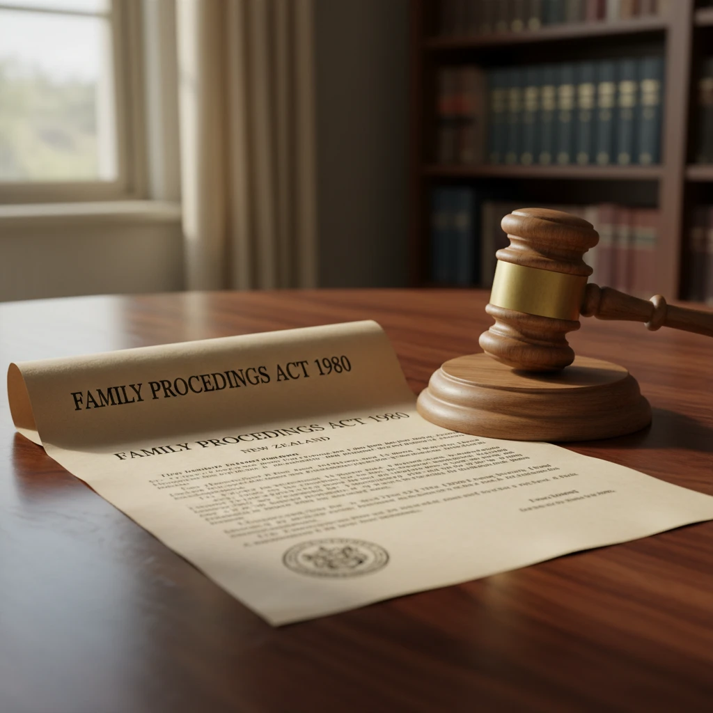Family Proceedings Act 1980 Legal Document