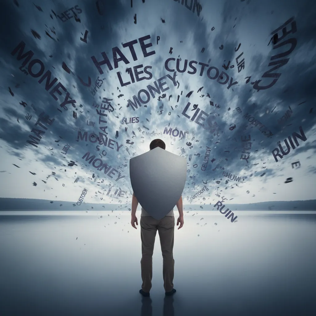 Grey Rock method visualization for dealing with narcissists