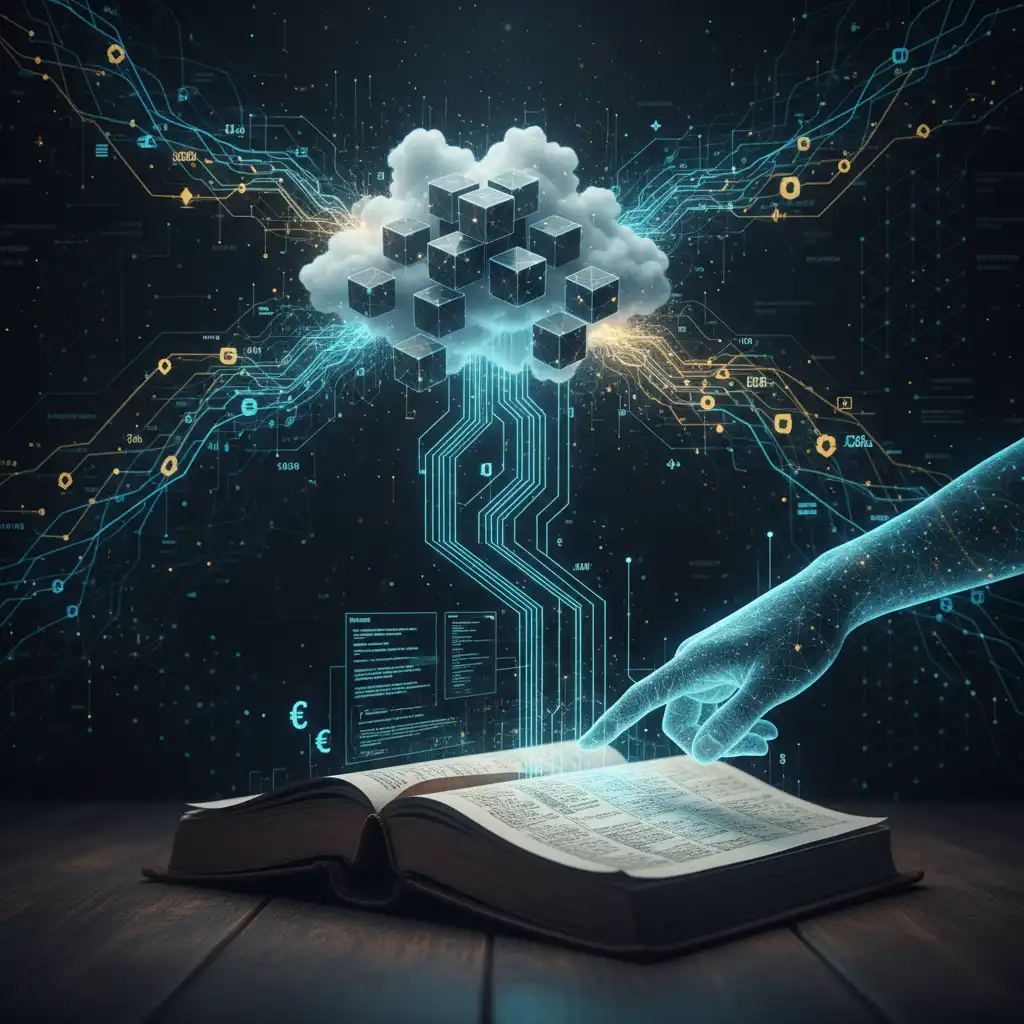 Digital illustration of cryptocurrency tracing in a divorce investigation