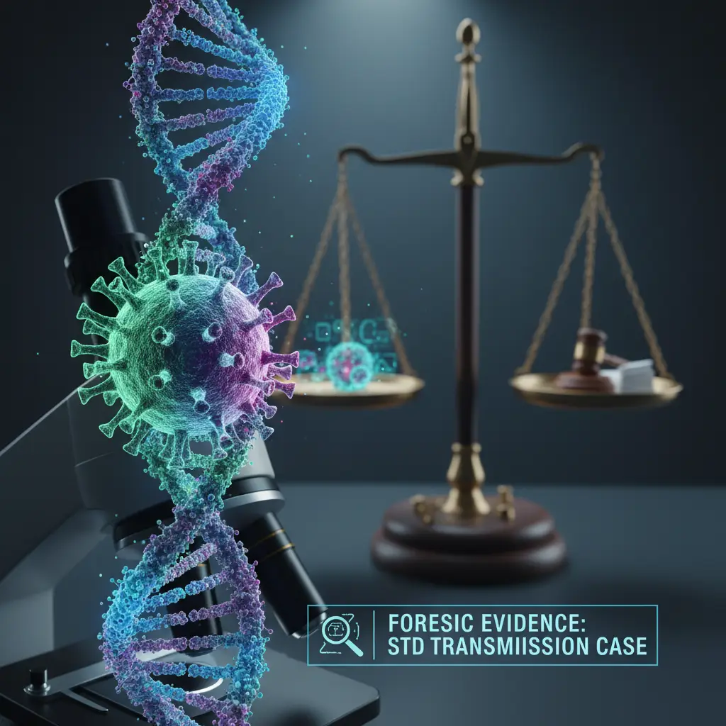 Forensic analysis of virus transmission