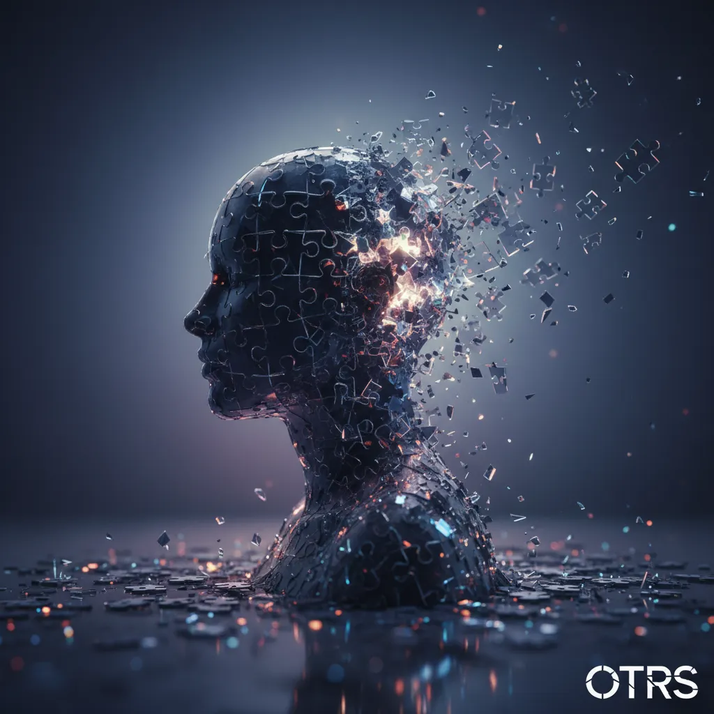 Illustration of psychological fragmentation