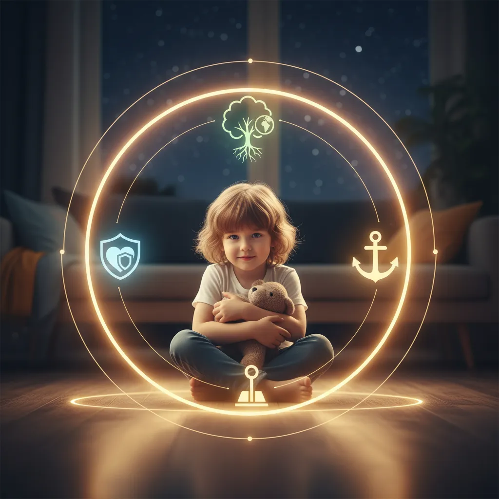Illustration of child-centric legal protection