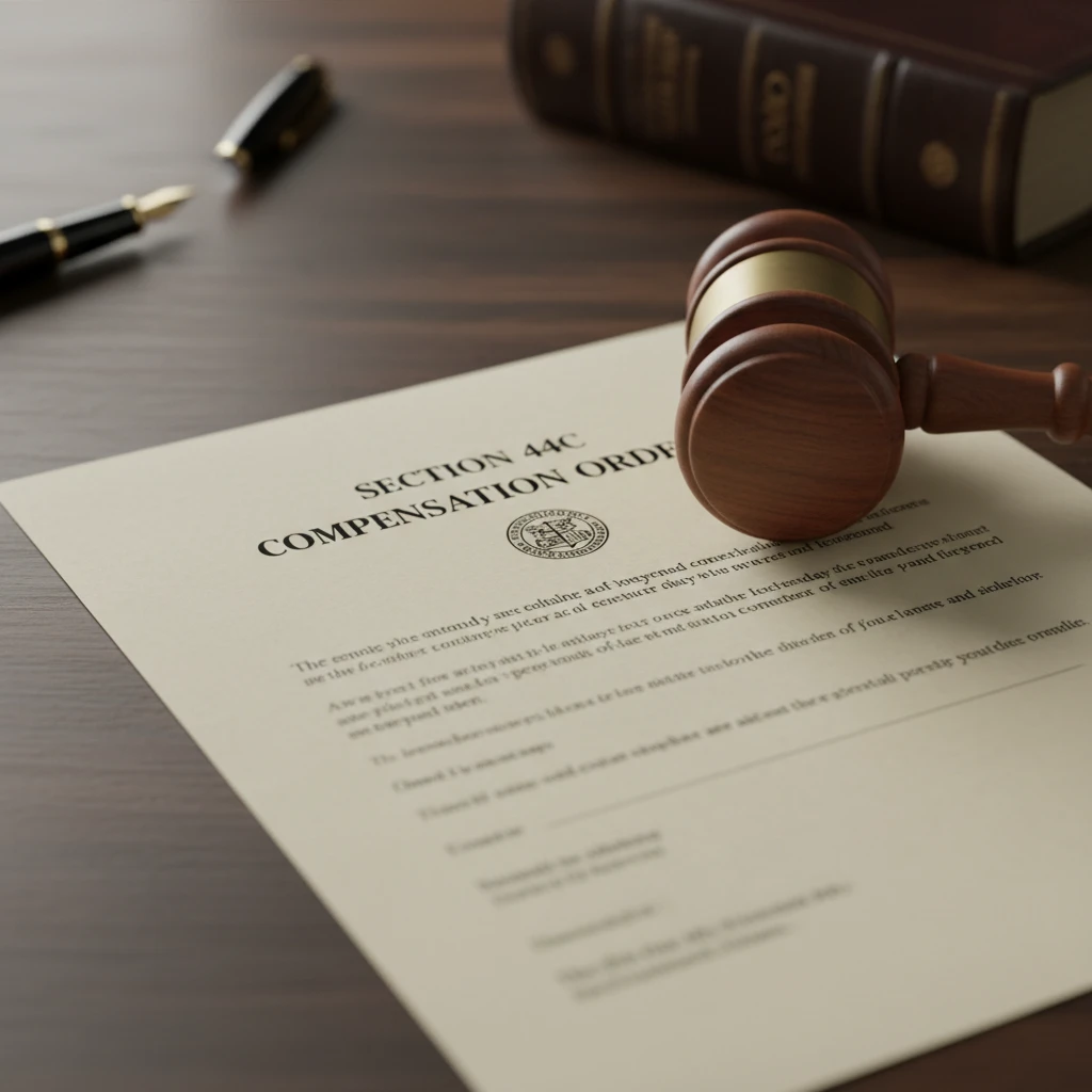 Legal document representing Section 44C compensation