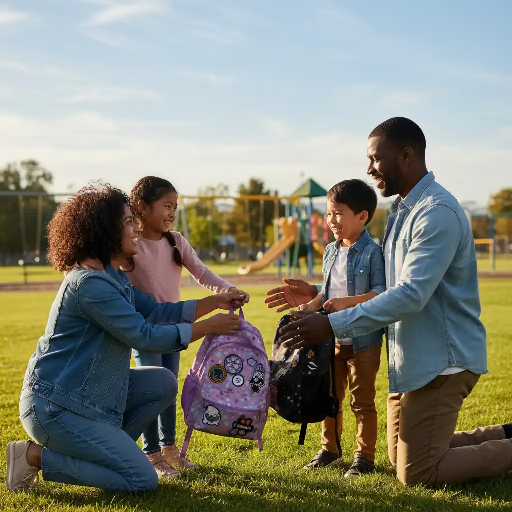 Parents engaging in shared care of their children in New Zealand
