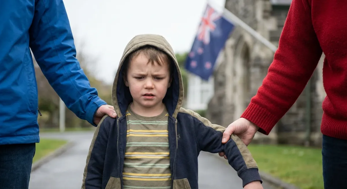 Child caught in parental alienation conflict in New Zealand