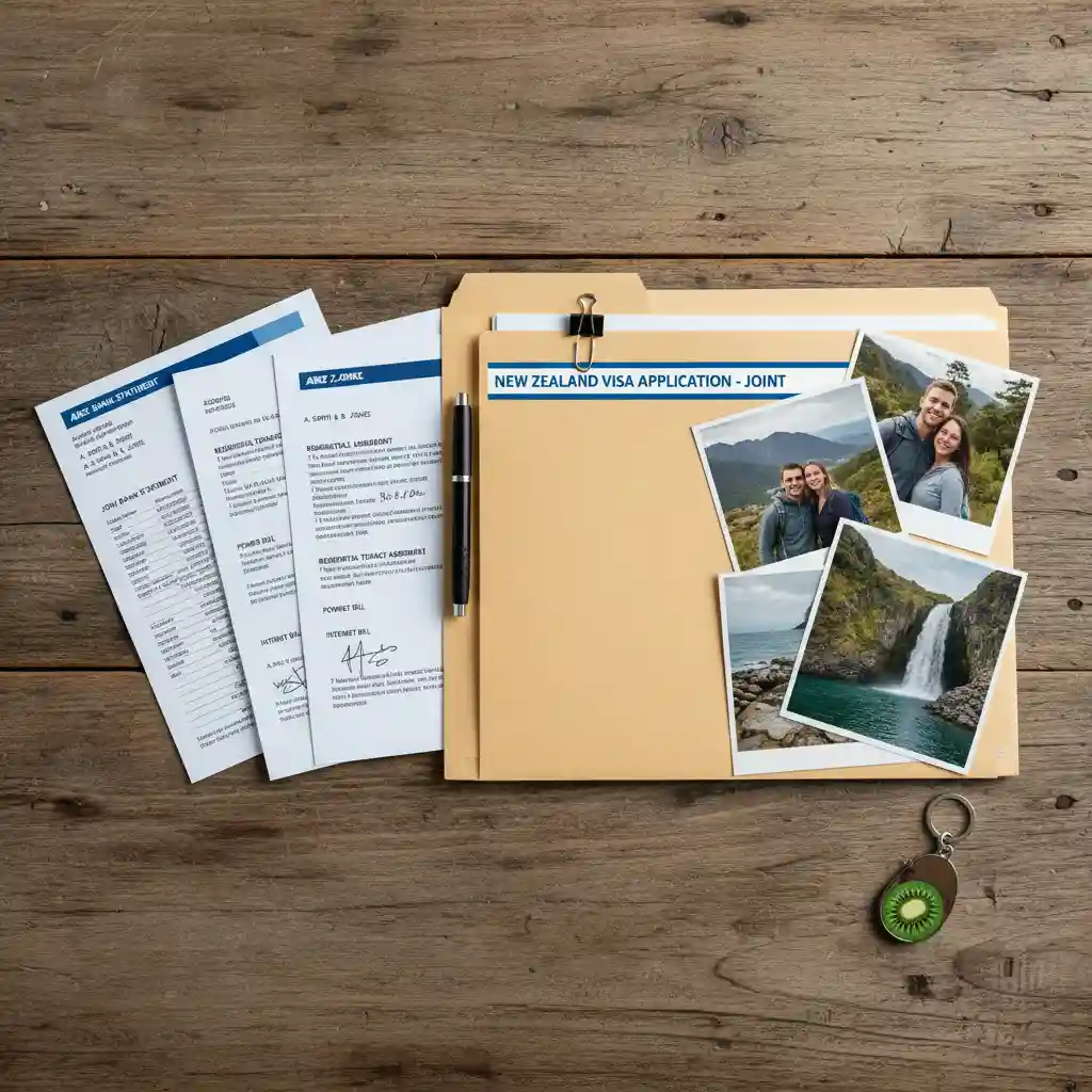 Evidence documents for partnership visa application