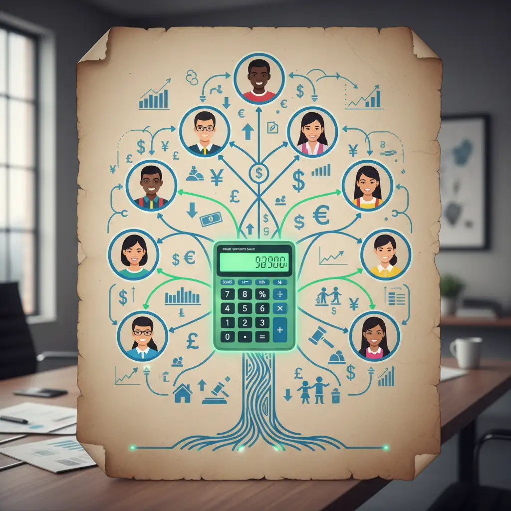 Child support calculations and family care arrangements