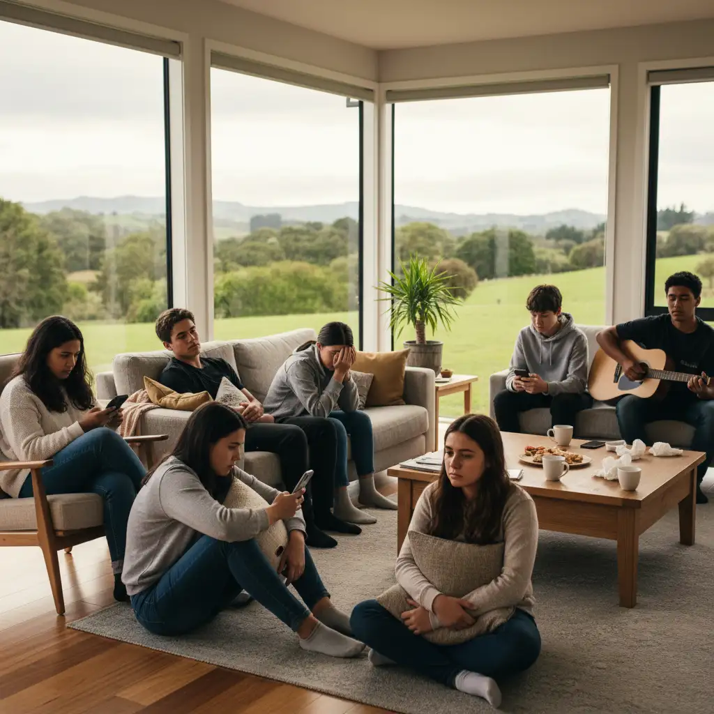 Teenagers coping with parental separation in New Zealand