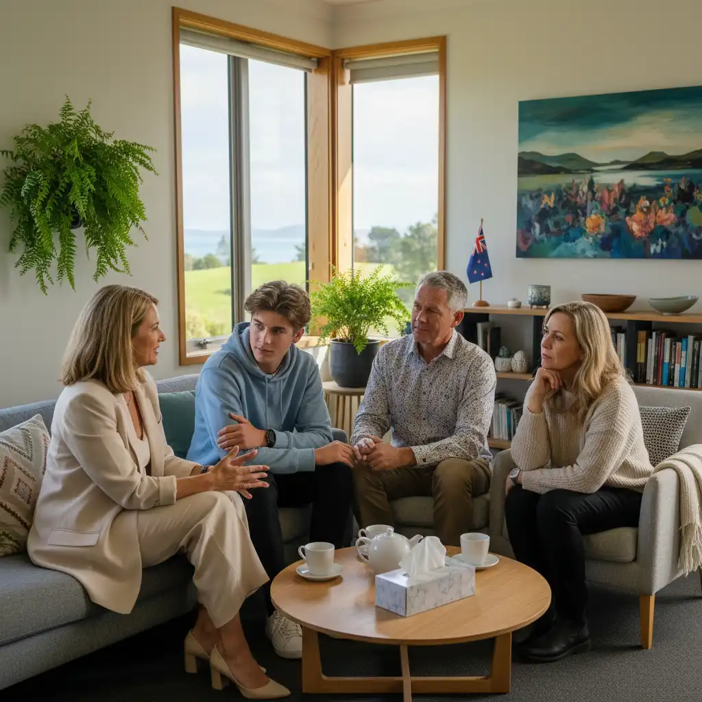 Family therapy for parental separation in NZ