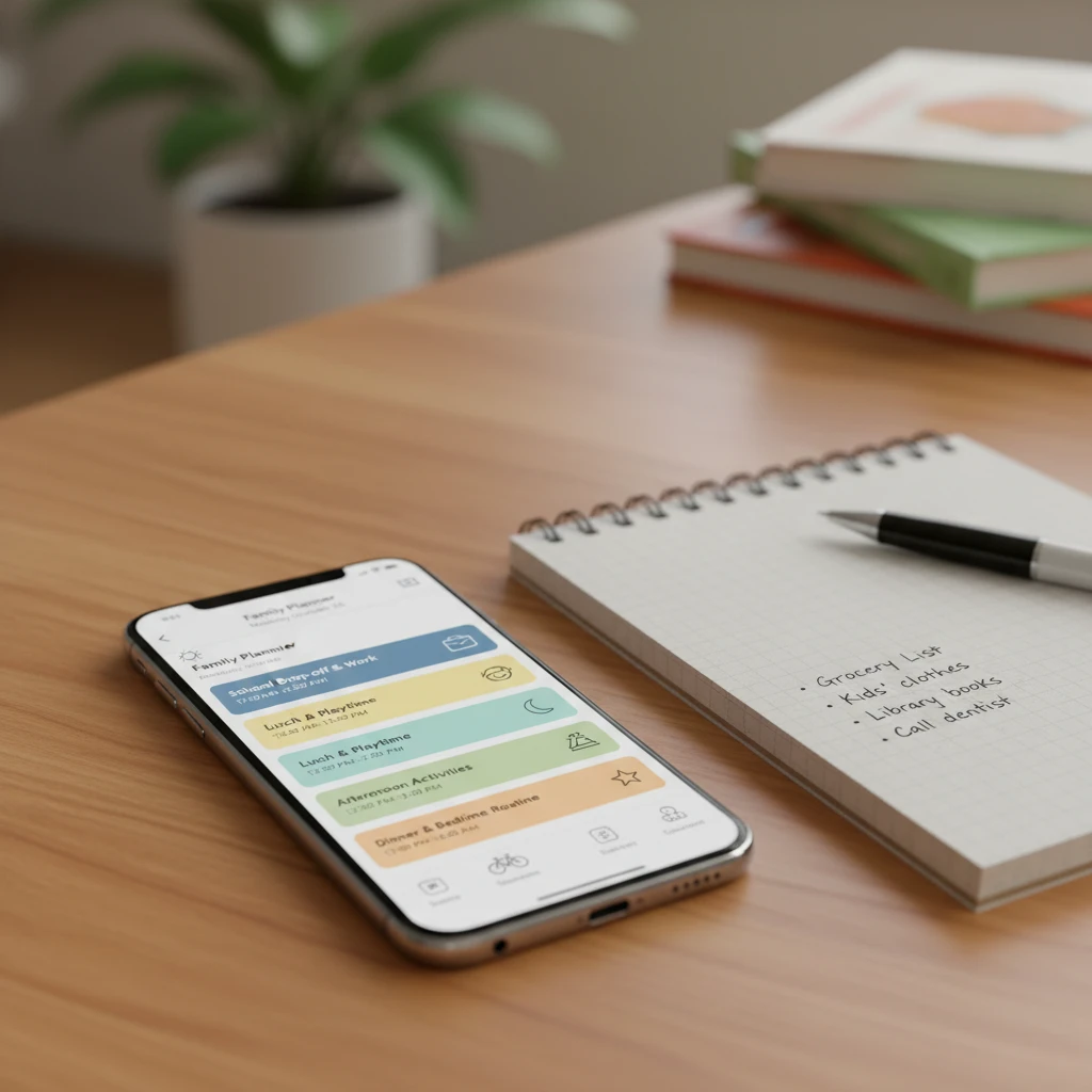 Using parenting apps for parallel parenting