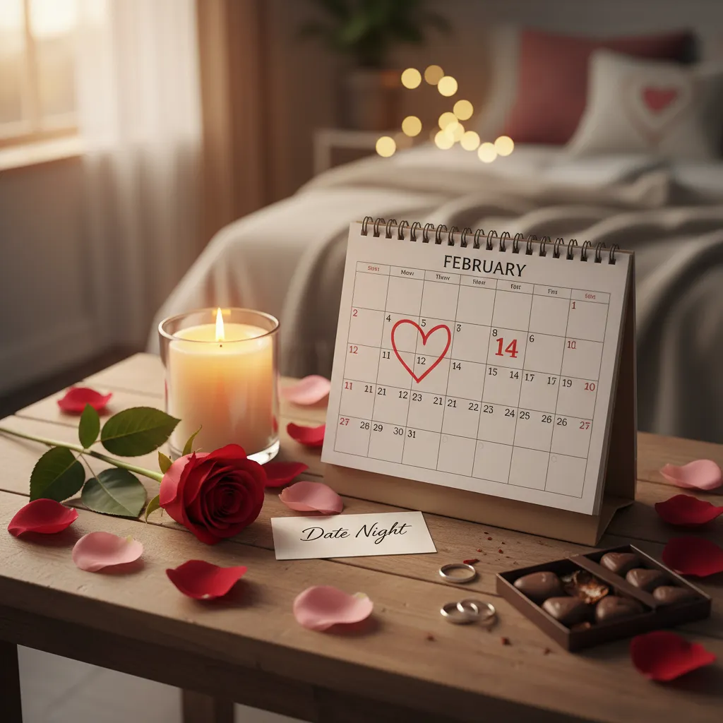 Scheduling intimacy on a calendar