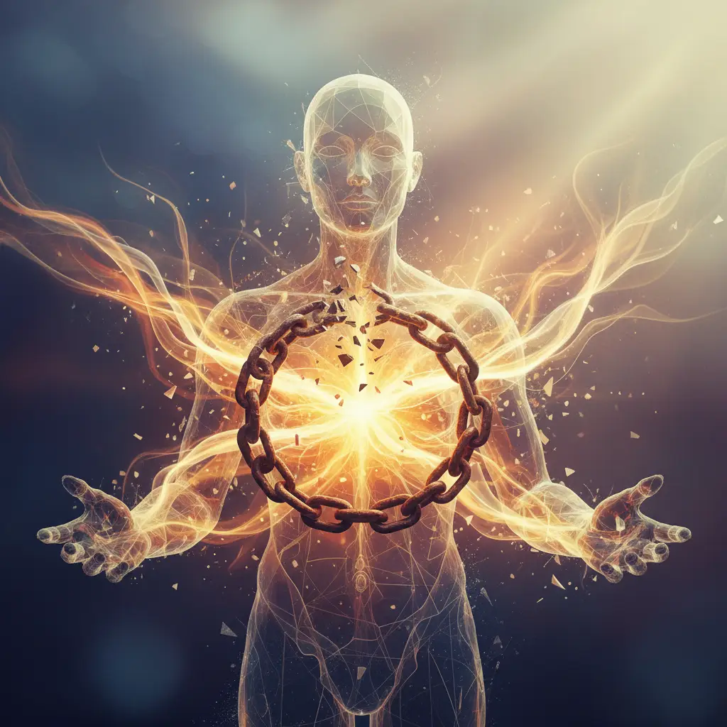 Symbolic representation of breaking generational family cycles