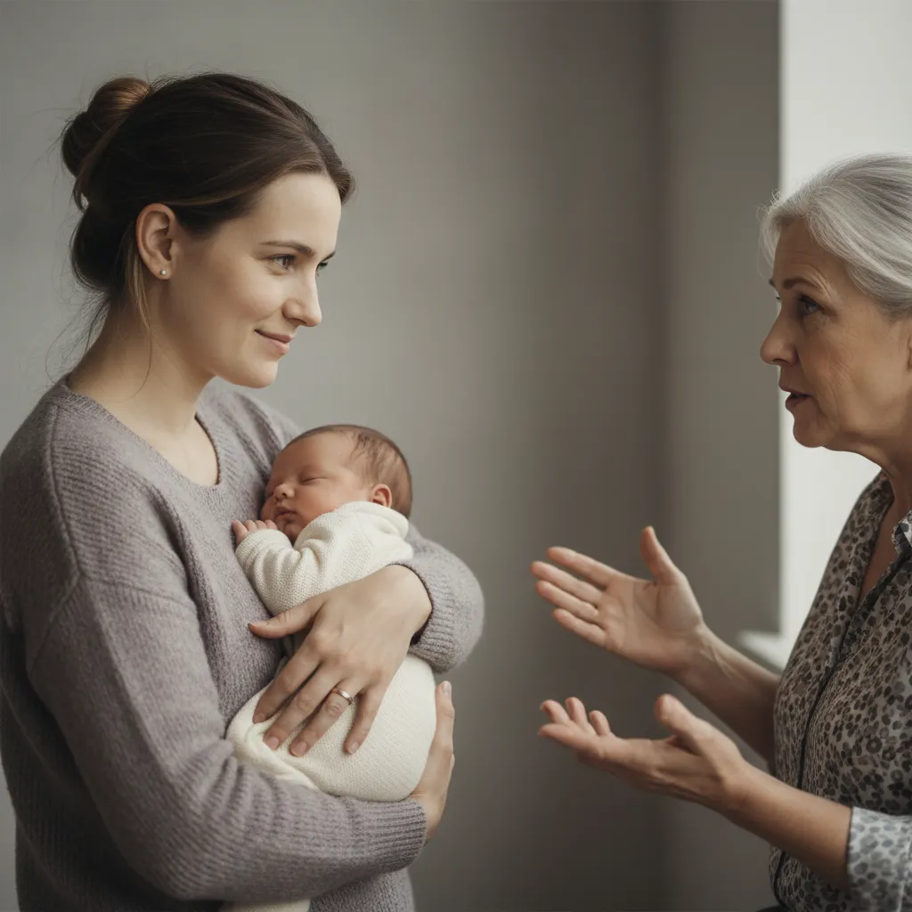 Handling unsolicited parenting advice