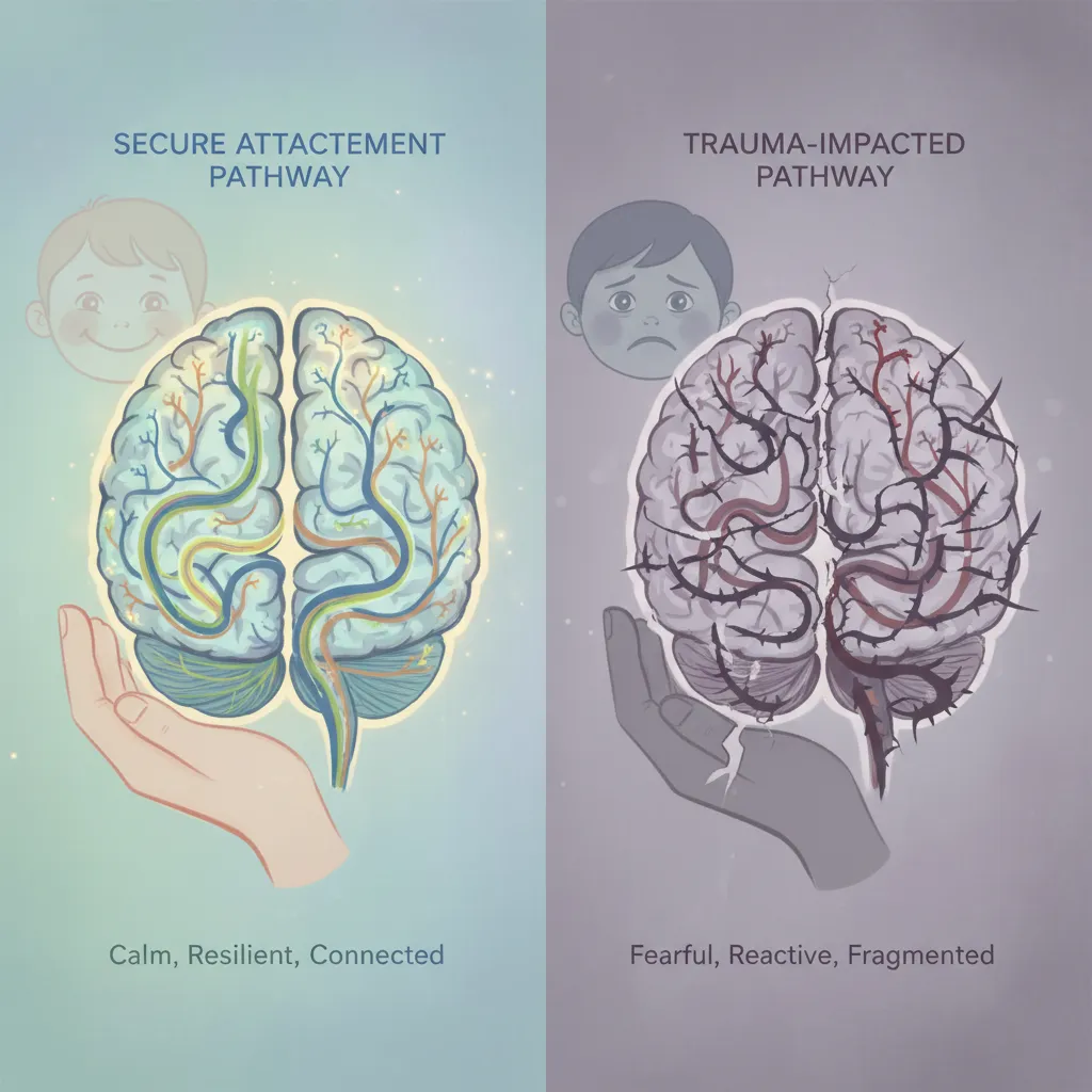 Neurobiology of attachment and trauma in children