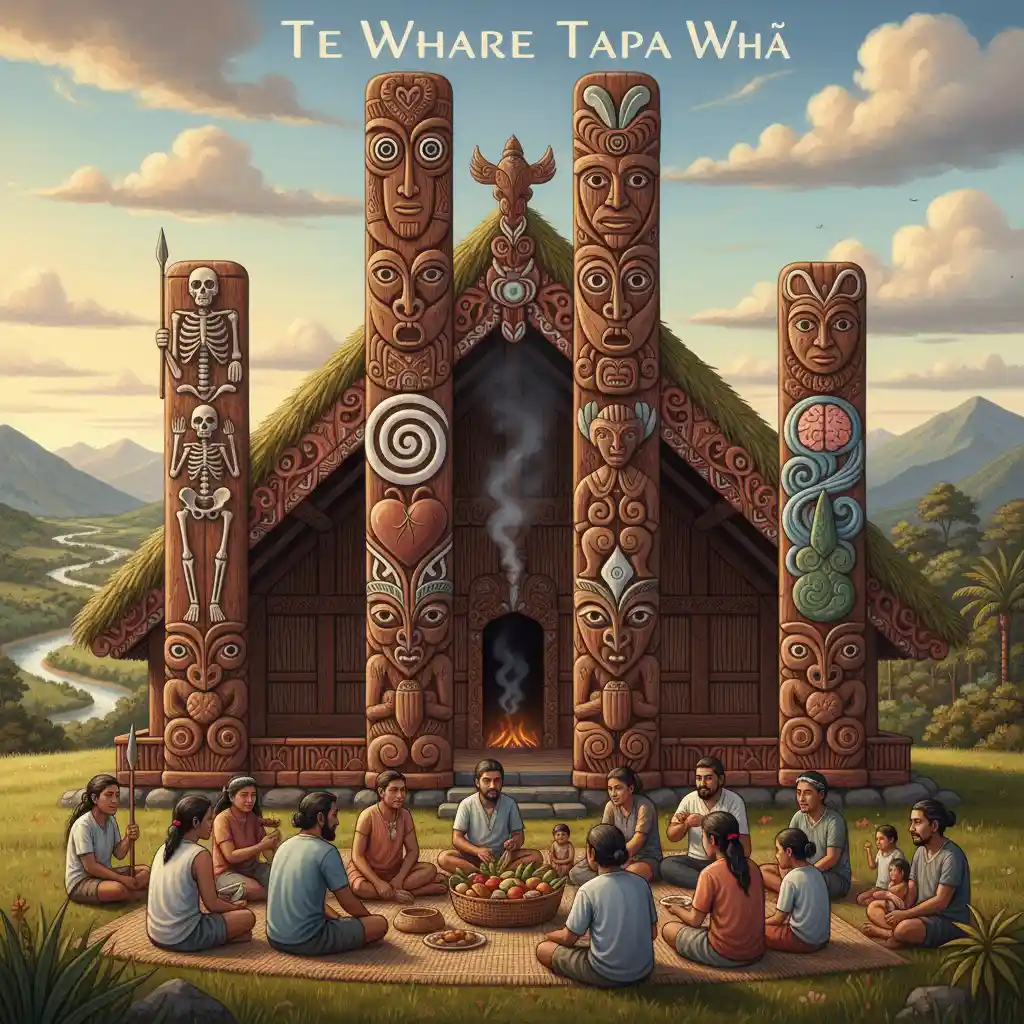 Te Whare Tapa Whā model of health and parenting