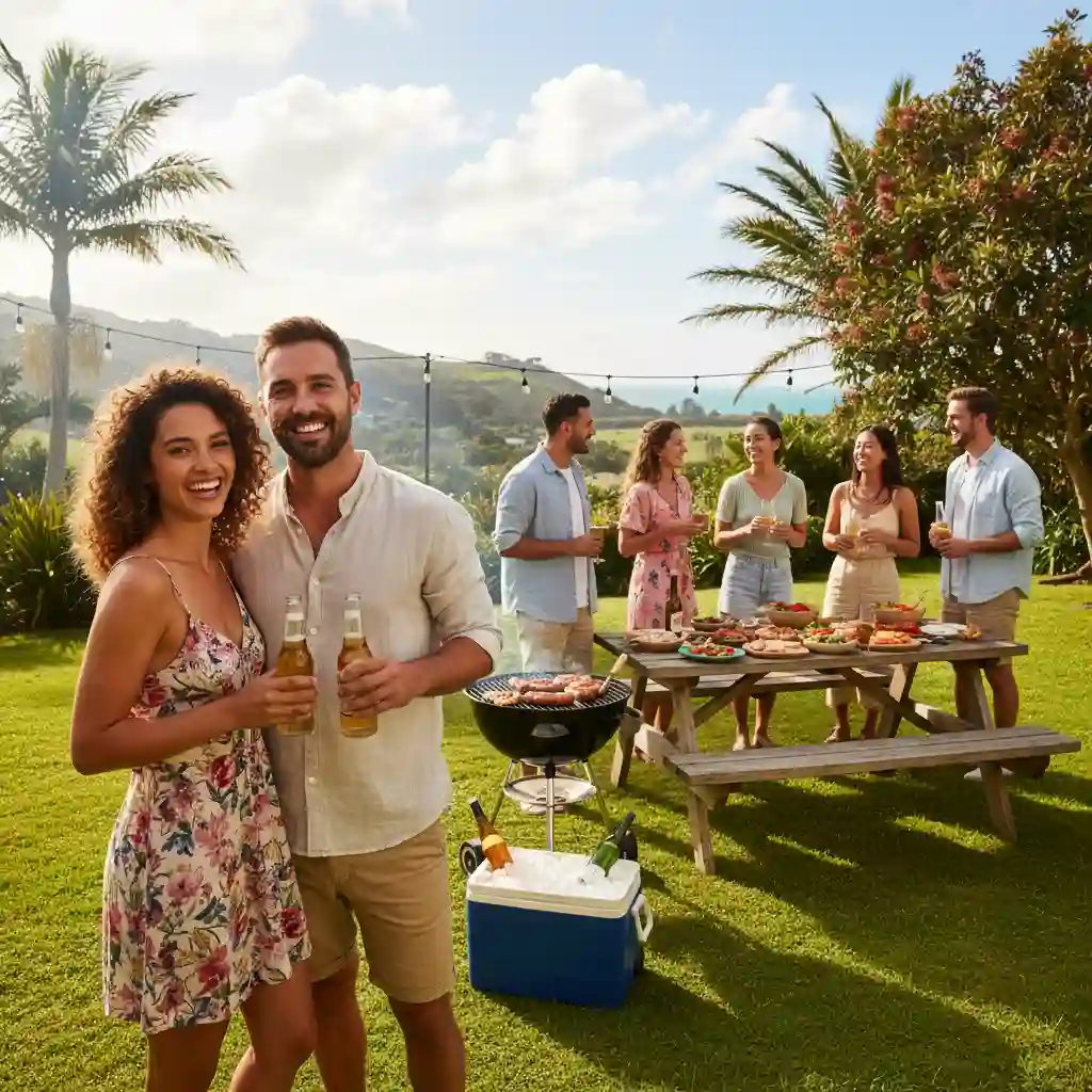 Socializing at a Kiwi BBQ is a key dating milestone